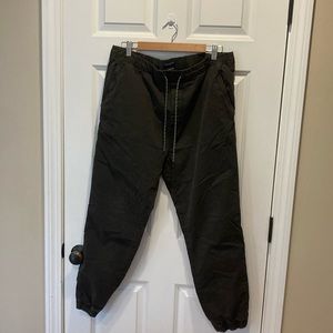 Men’s American Eagle jogger pants, size large brown
